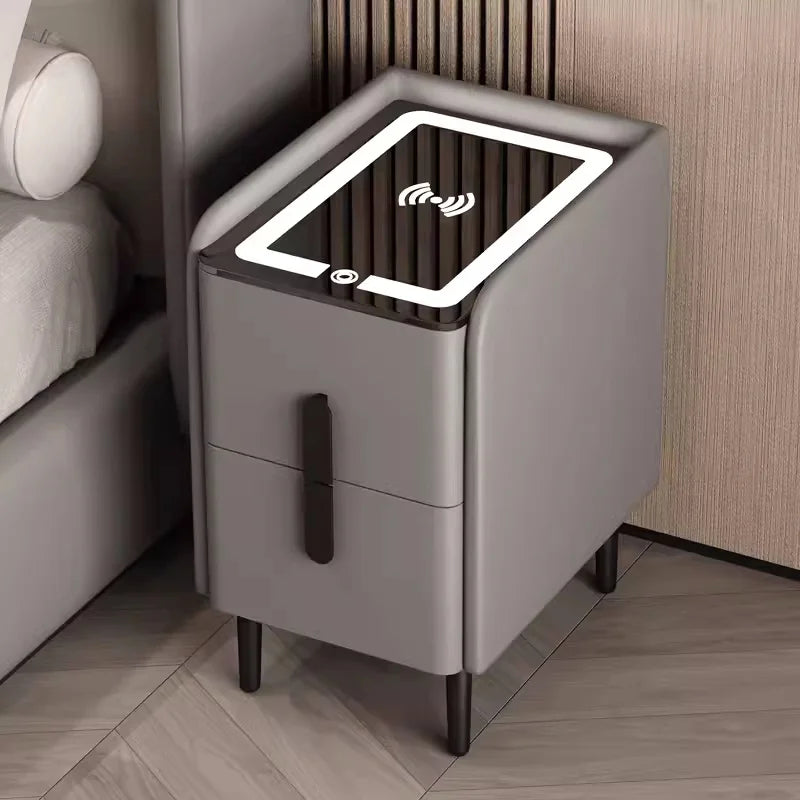 Modern Style Smart Bedside Table