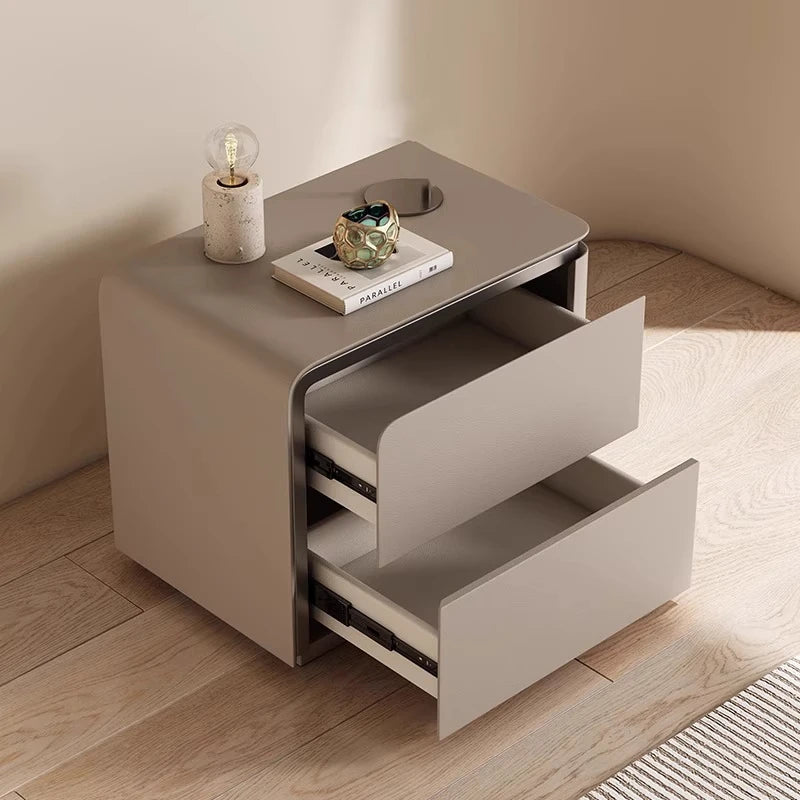 Simple Modern Night Table Storage