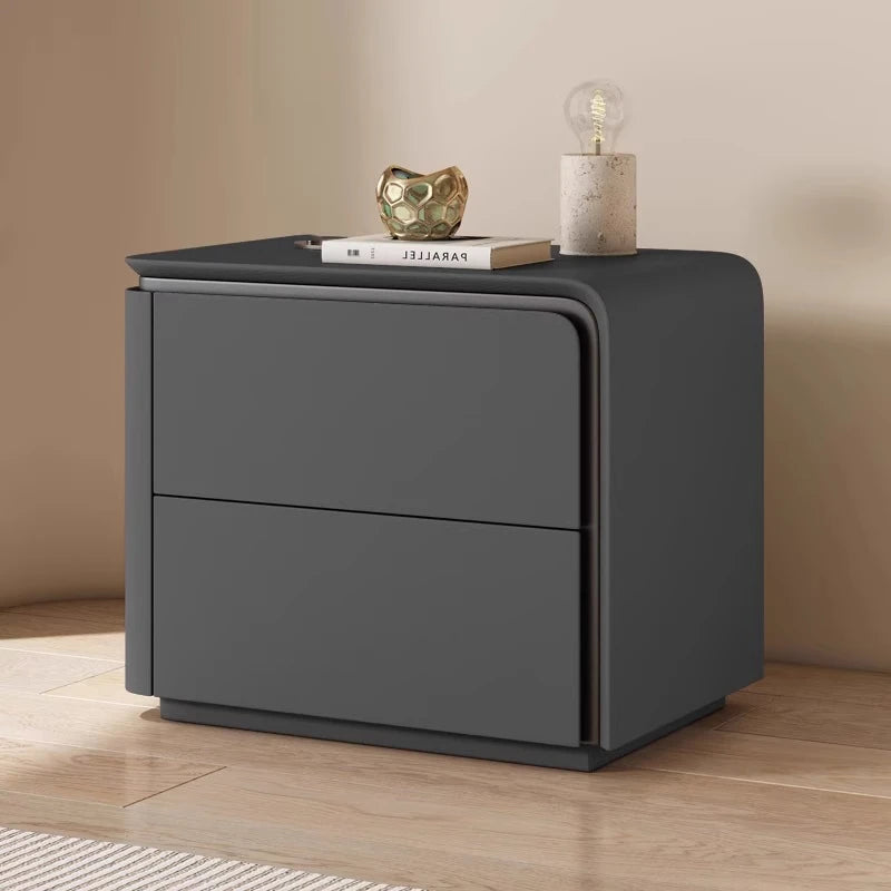 Simple Modern Night Table Storage
