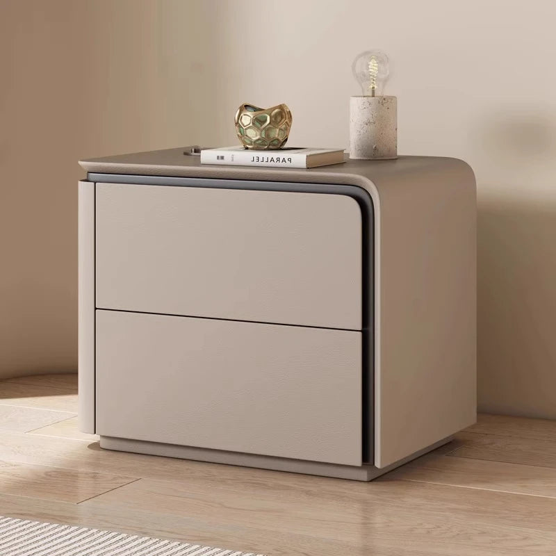Simple Modern Night Table Storage