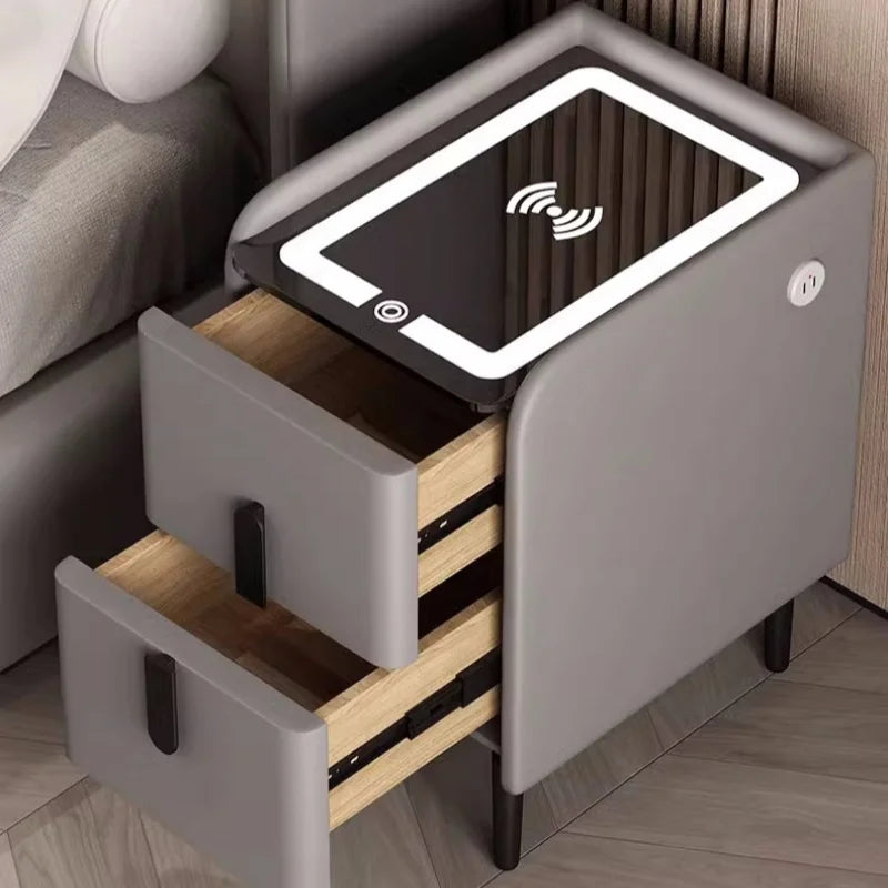 Modern Style Smart Bedside Table