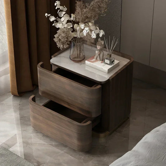 Nightstands Bedside Table Side Organizer Bed Desk Storage Cabinets