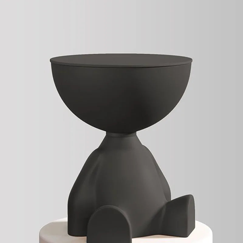 1Pc Bear Shaped Plastic Multifunctional Bedside Table