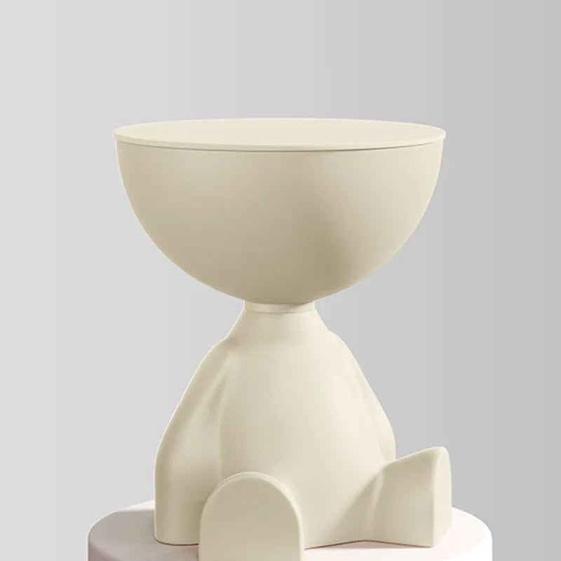 1Pc Bear Shaped Plastic Multifunctional Bedside Table